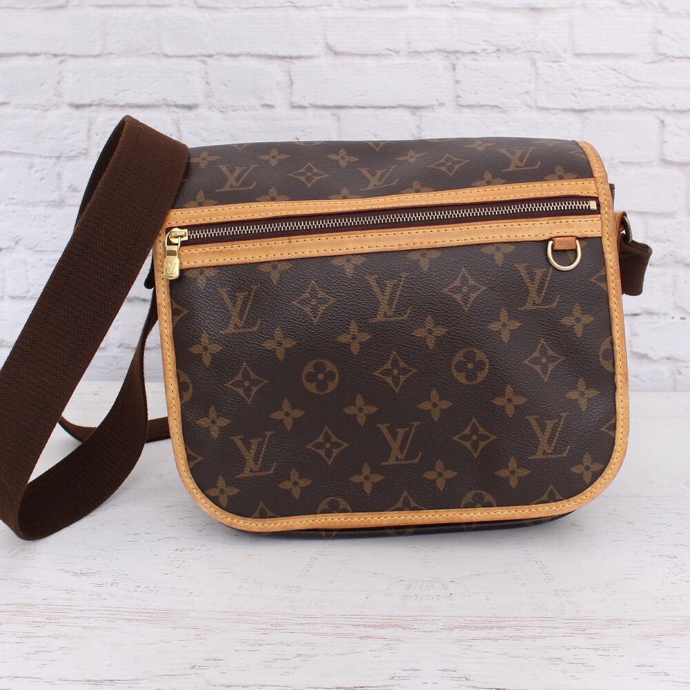 Louis Vuitton Messenger Bosphore PM Monogram Crossbody Purse Shoulder A3181